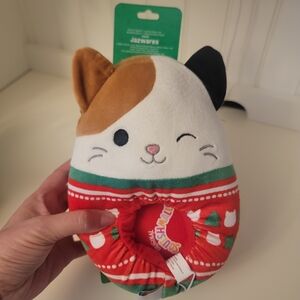 Squishmallows Callico Cam Cat Slippers NEW Kids